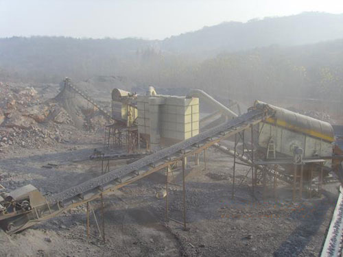 礦山采石場破碎篩分除塵